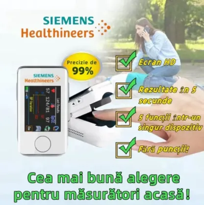 🌈Inovație tehnologică în cercetarea medicală în 2025: glucometru portabil Siemens nedureros și non-invaziv, monitorizarea sănătății glicemiei nu a fost niciodată atât de ușoară!