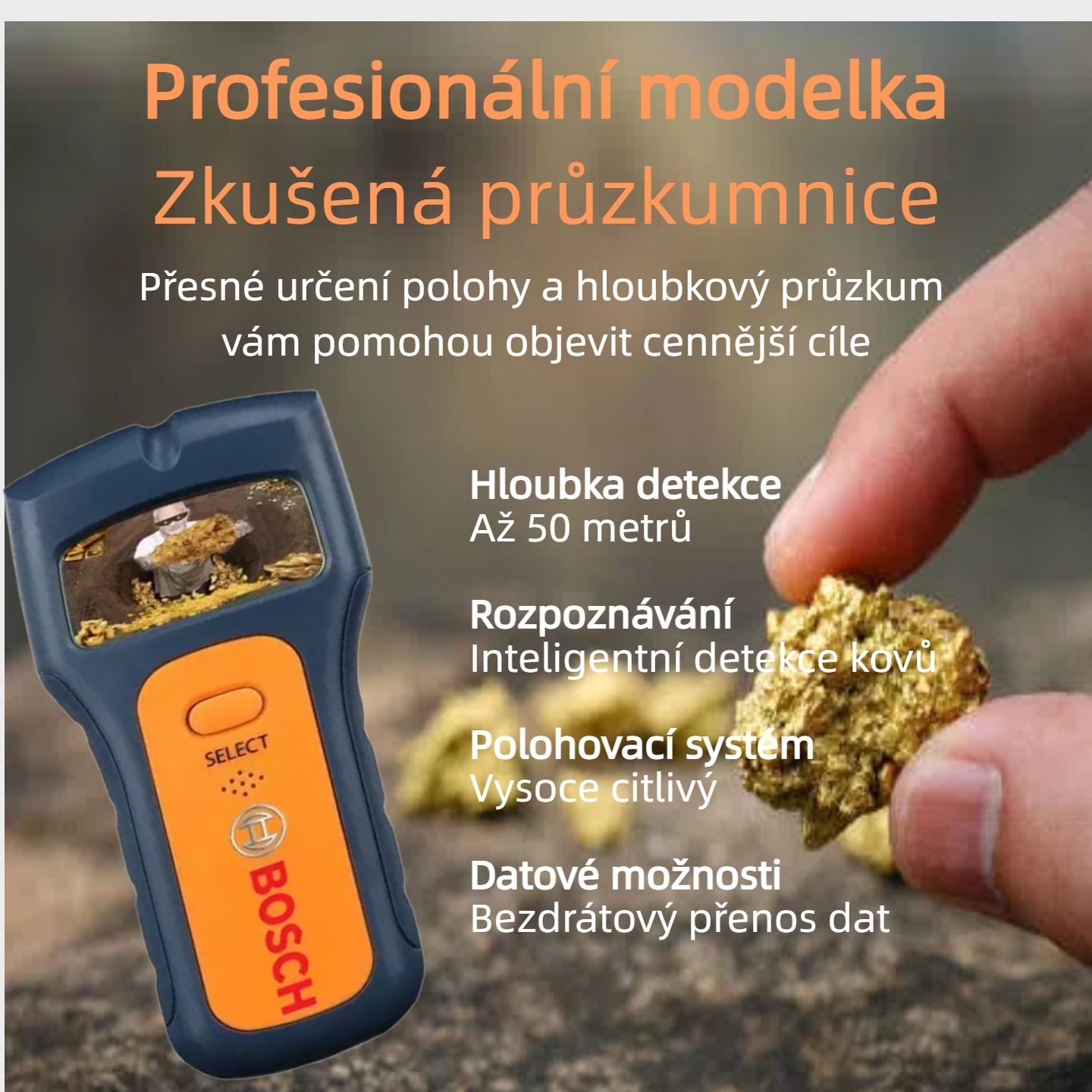 Zapomeňte na obyčejné detektory! 🔍 Revoluční technologie pro hledače pokladů: Pronikněte hluboko a najděte cennosti, které ostatní přehlédnou.