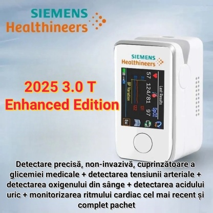 🌈Inovație tehnologică în cercetarea medicală în 2025: glucometru portabil Siemens nedureros și non-invaziv, monitorizarea sănătății glicemiei nu a fost niciodată atât de ușoară!