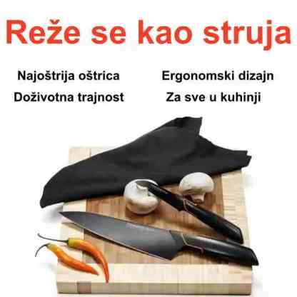 FISKARS: PRESTANITE TROŠITI NOVAC NA LOŠE NOŽEVE, Režite s savršenom preciznošću bez napora ili klizanja. Uštedite vrijeme i živce sa svakim rezom. Otkrijte radost kuhanja s nožem koji stvarno radi.