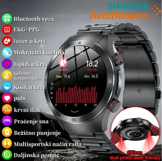 🌈 AI hodinky – sloboda bez starostí 🍀 Merajte cukor, tlak, kyslík aj srdce okamžite ⚡