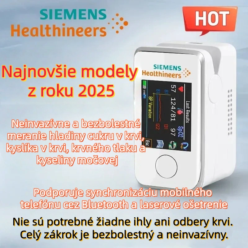 Inovačná technológia z roku 2025 Bezbolestný glukometr Siemens: Zvládajte svoju cukrovku bez odberu krvi alebo vpichov