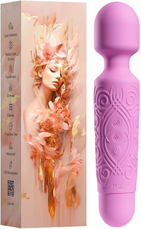 LuLu Vibrator, Vibrators, Womens Sex Toys, Female Sex Toy, Vibrater, Mini Vibrator Wand, Sexy Toys, Sexual Pleasure Tools for Women, Sextoy, Wand Vibrator - Pink