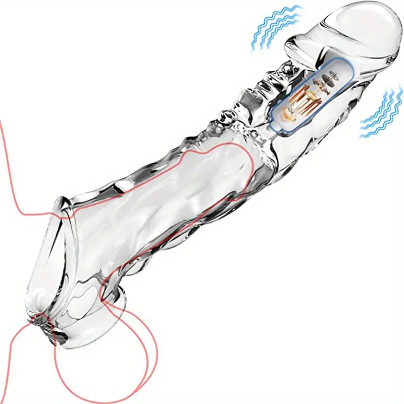 🔥2023 last hot style low price 💥💥-Reusable penis extension vibrator😍