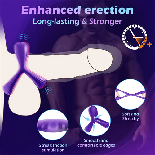 🔥2023 latest explosion 💥💥let you enjoy wonderful upgrades ❤ Adjustable vibration delay ring