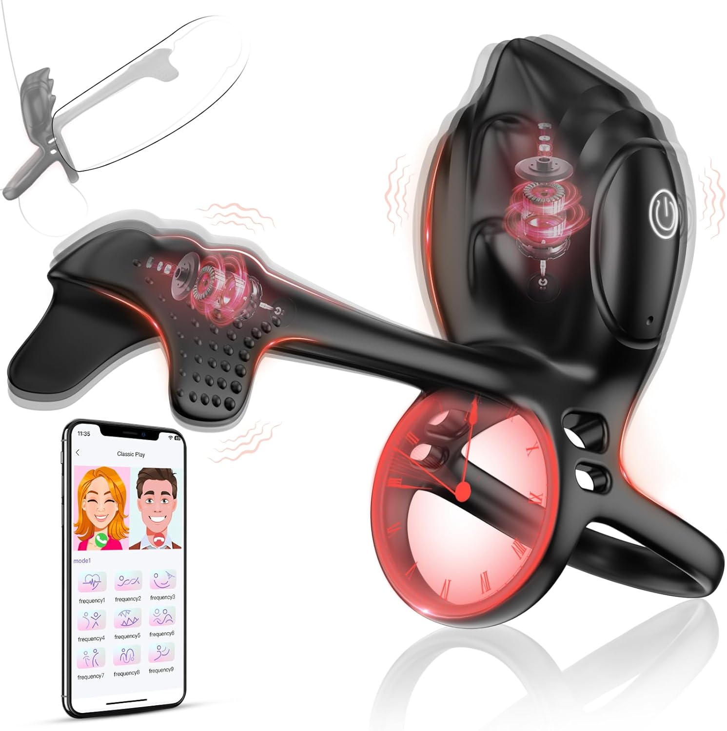 🔥💥2025 Black Dragon series new product - Sex Monster Lock Ring