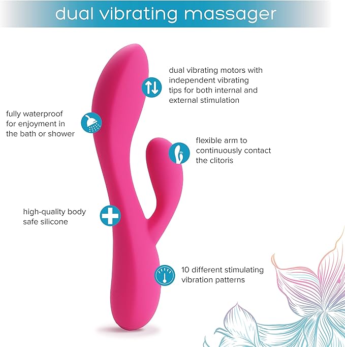 Dual motors for full stimulation🔥🔥 -- Rabbit ears💥💥