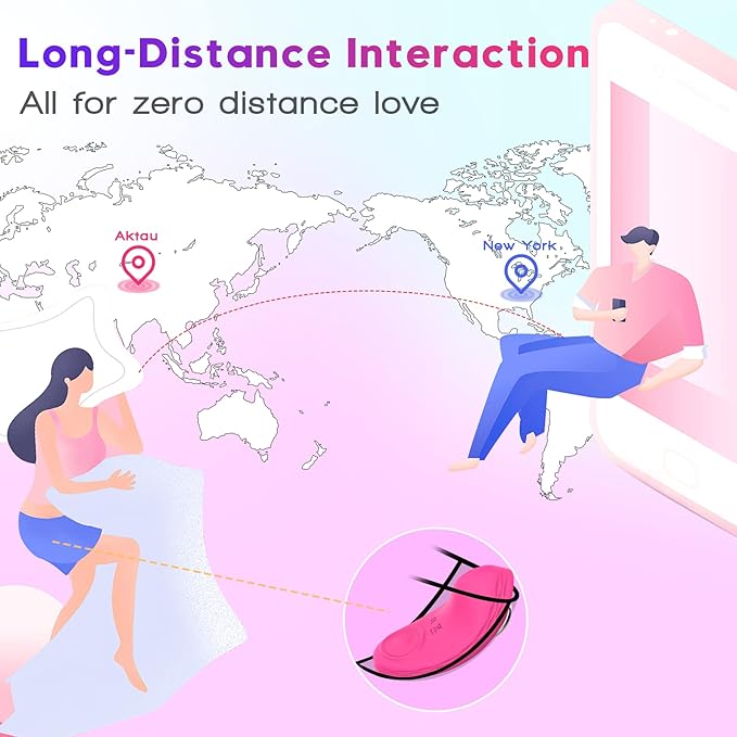 Ultra-long-distance control, ultra-strong stimulation😍 -- panty vibrator💖