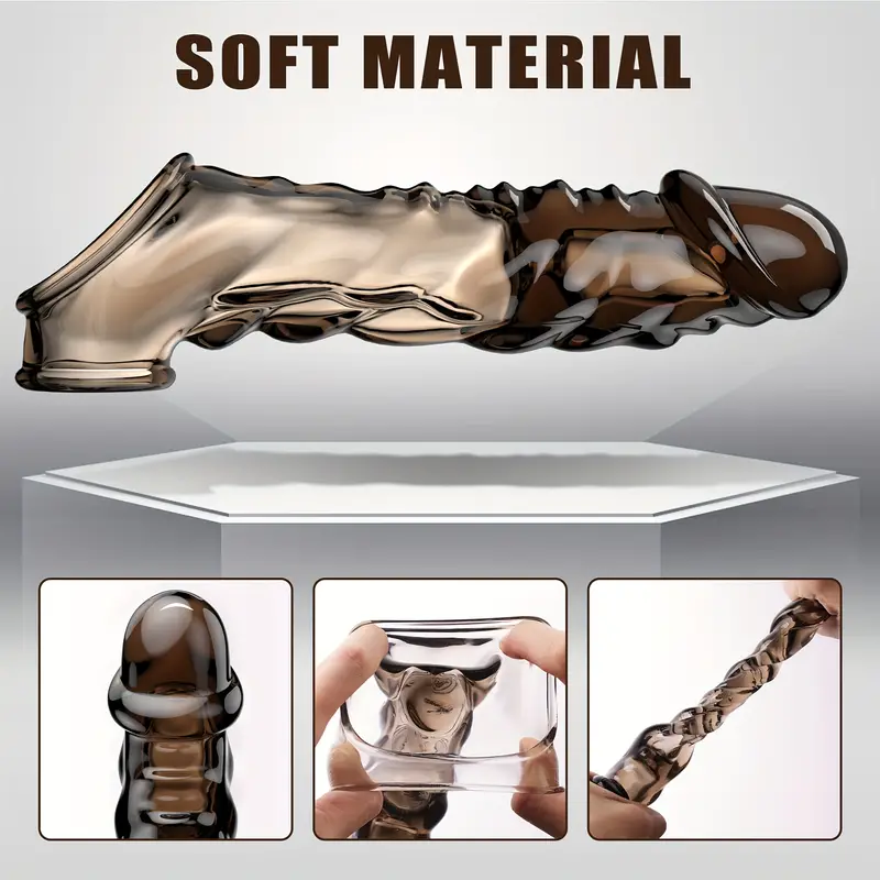 🔥2023 last hot style low price 💥💥-Reusable penis extension vibrator😍