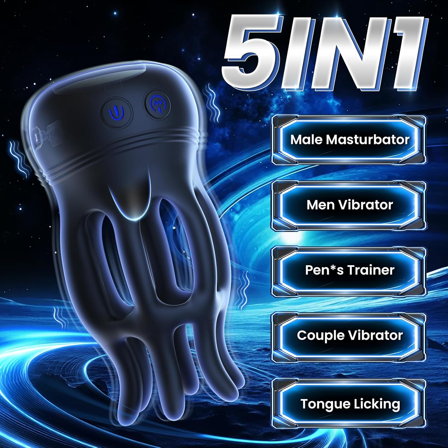 2025 Ocean Series New Release - Octopus Male Masturbator