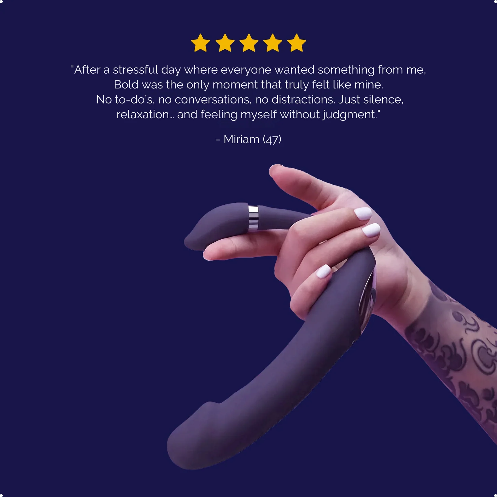 🔥🔥2025 Newly Launched Stress Reset Vibrator - Bold