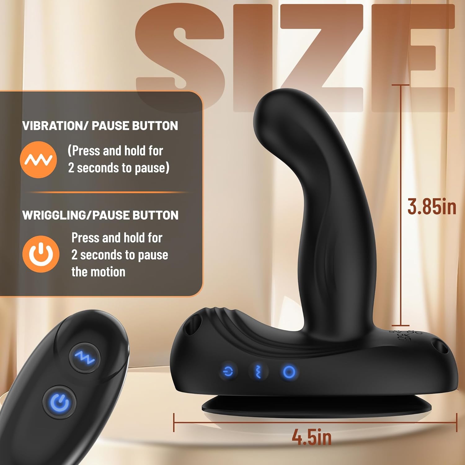 💥🎈2025 Black Gold Series Launched - DESIRE DEEP Prostate Massager