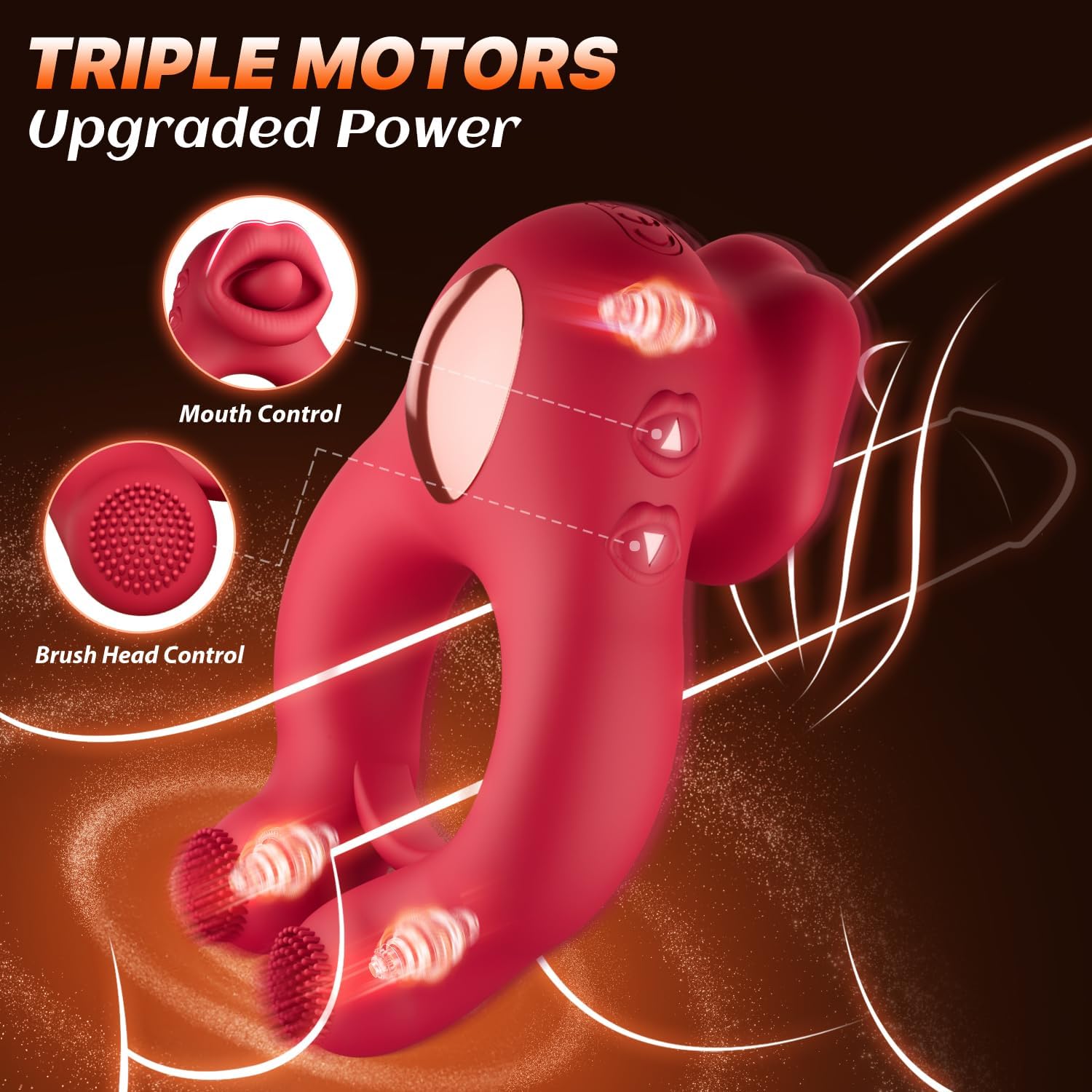 💥👑In 2025, a special supreme series - Chicken King - The King of Licking Penis ring