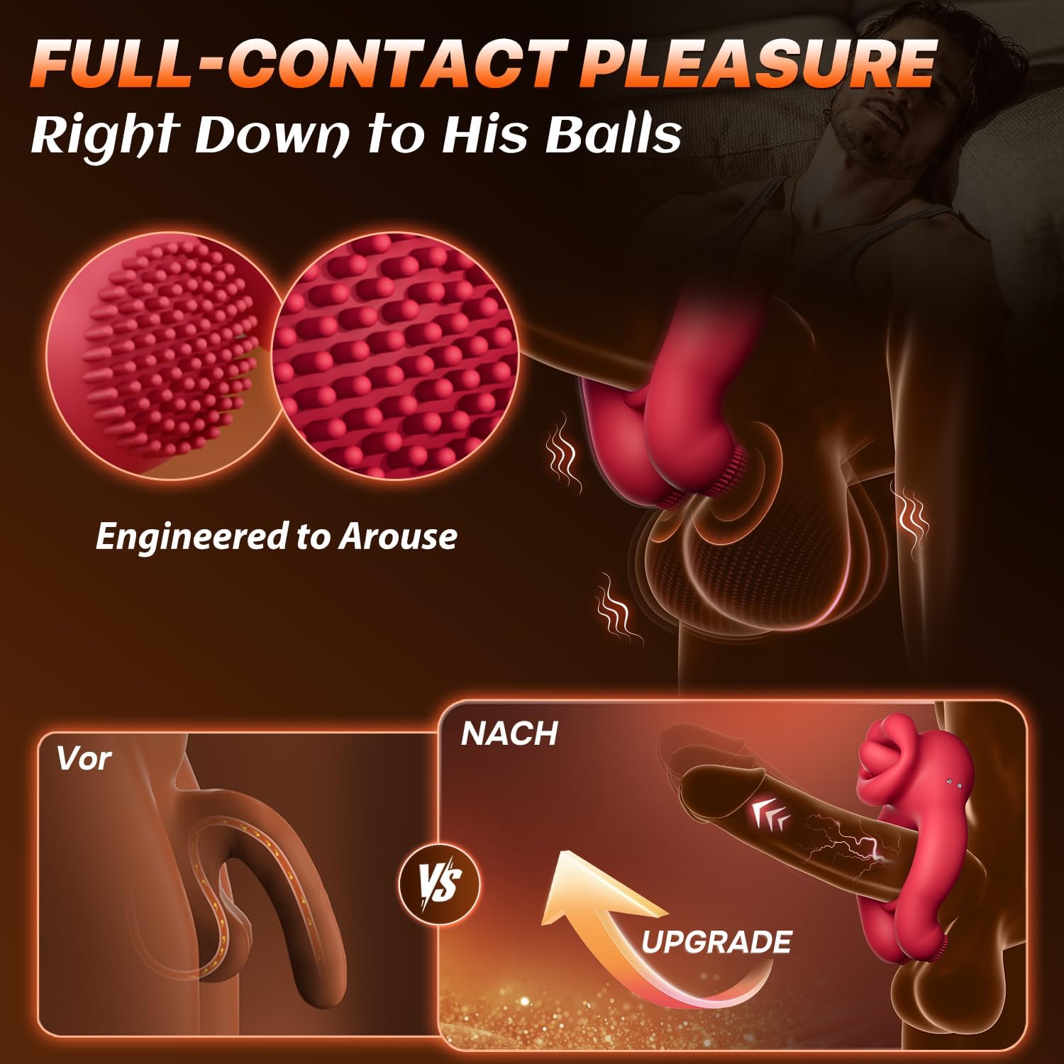 💥👑In 2025, a special supreme series - Chicken King - The King of Licking Penis ring