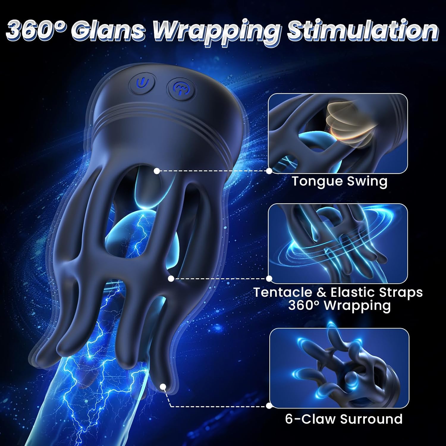 2025 Ocean Series New Release - Octopus Male Masturbator