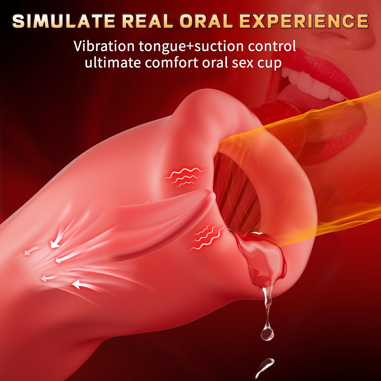 🔥🫦2025 New Kiss Mark Series - Red Lips Masturbator