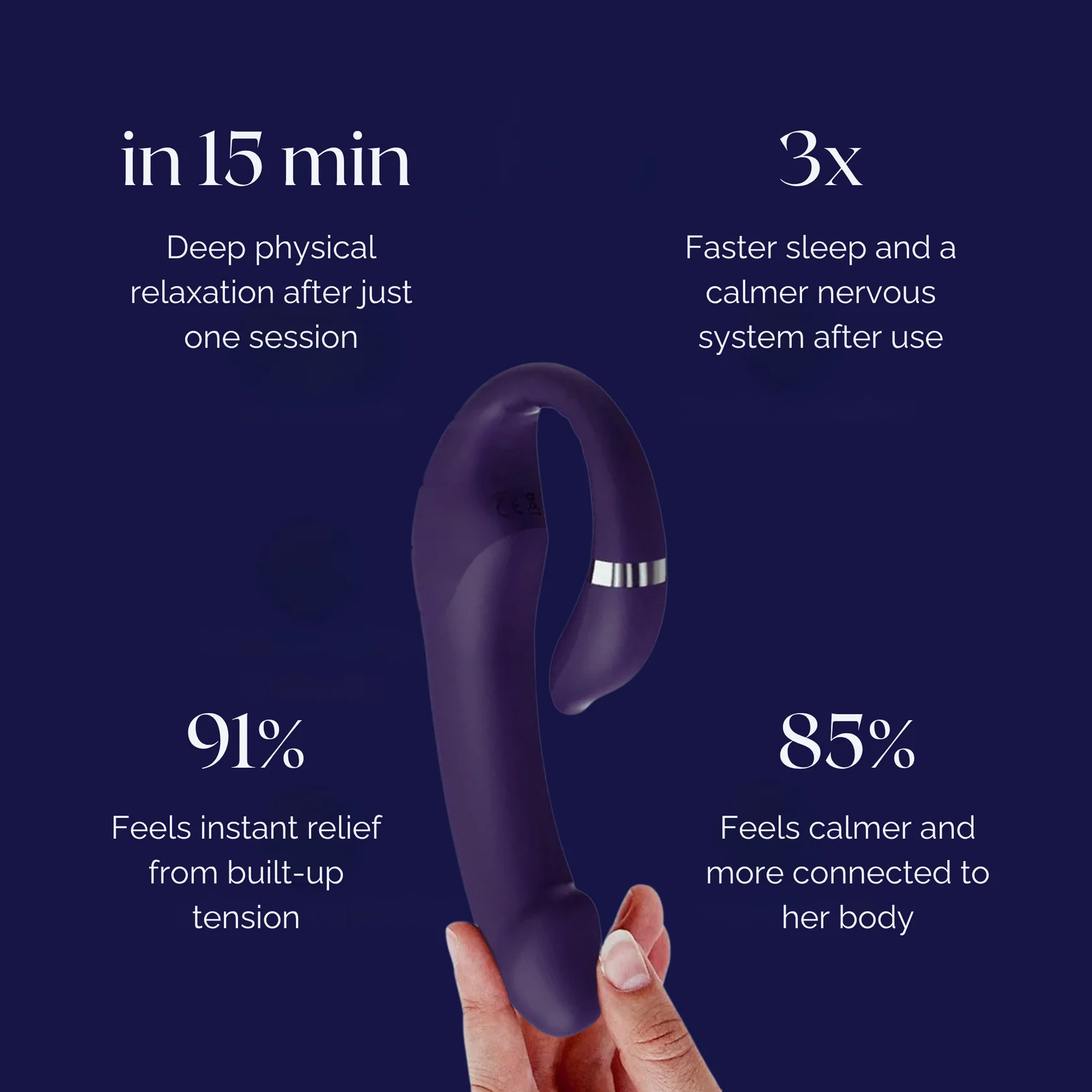 🔥🔥2025 Newly Launched Stress Reset Vibrator - Bold