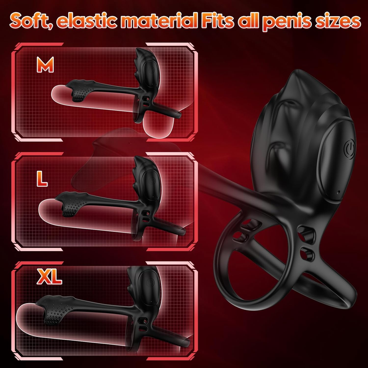 🔥💥2025 Black Dragon series new product - Sex Monster Lock Ring