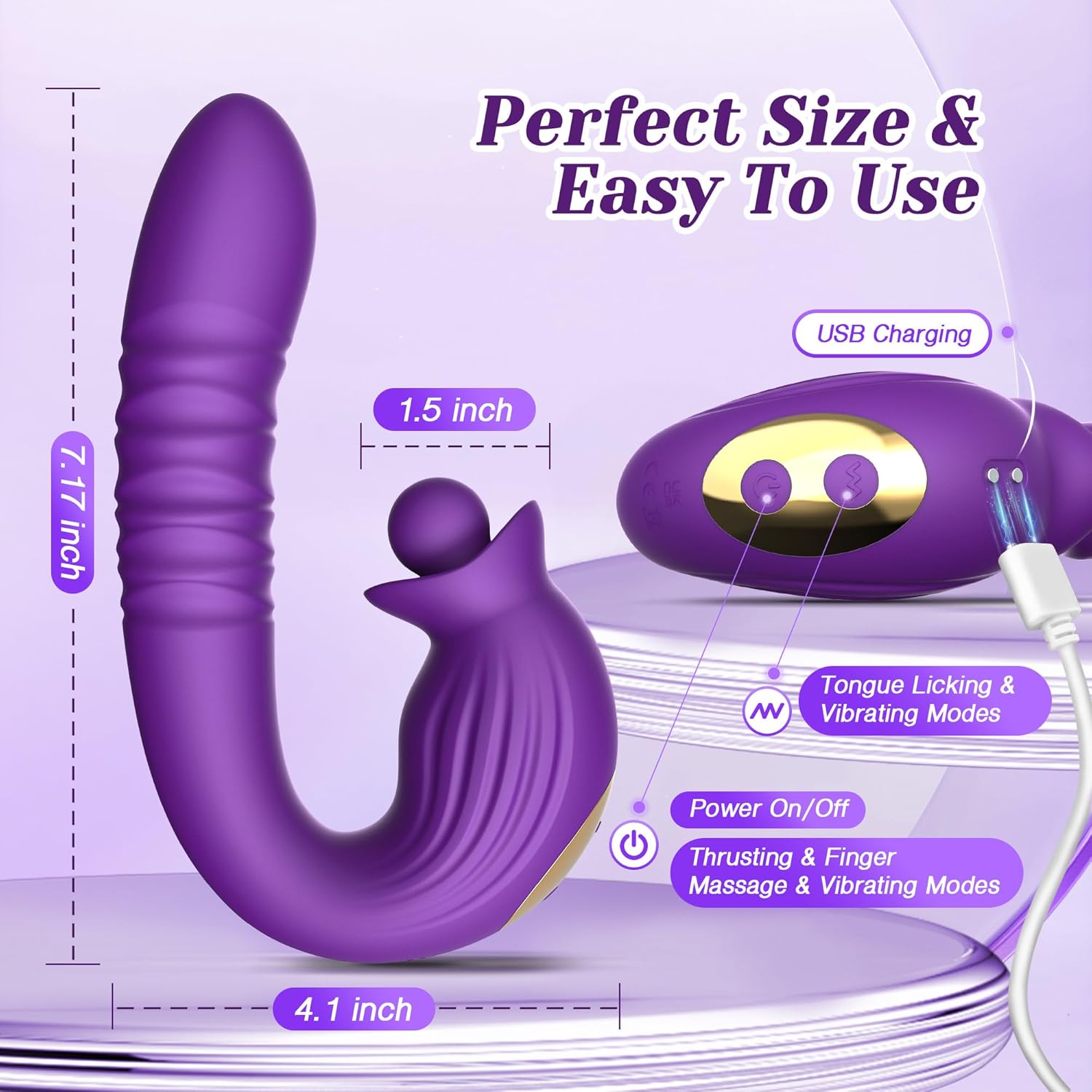 🔥💥2025 New Supreme Series Launch - 4-in-1 G-Spot Vibrator