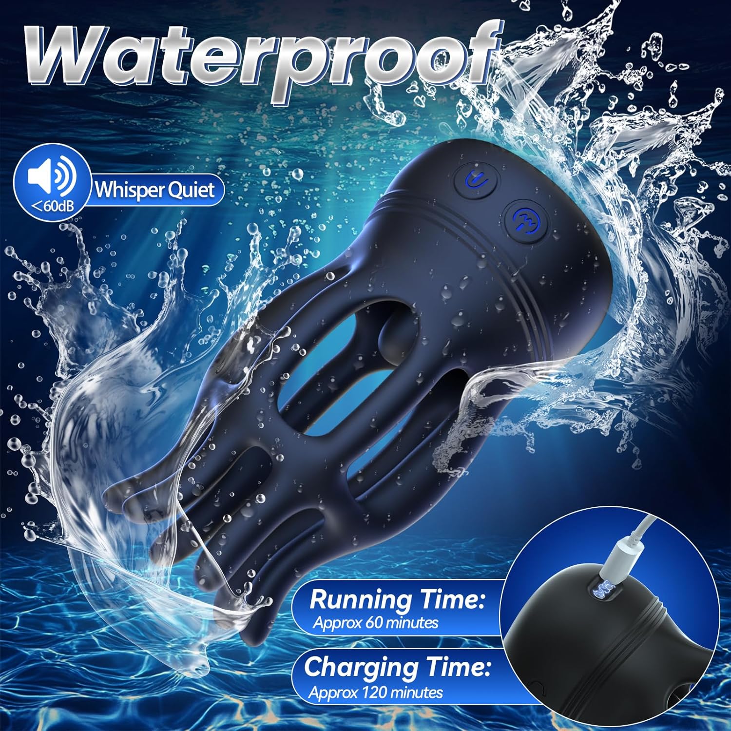 2025 Ocean Series New Release - Octopus Male Masturbator