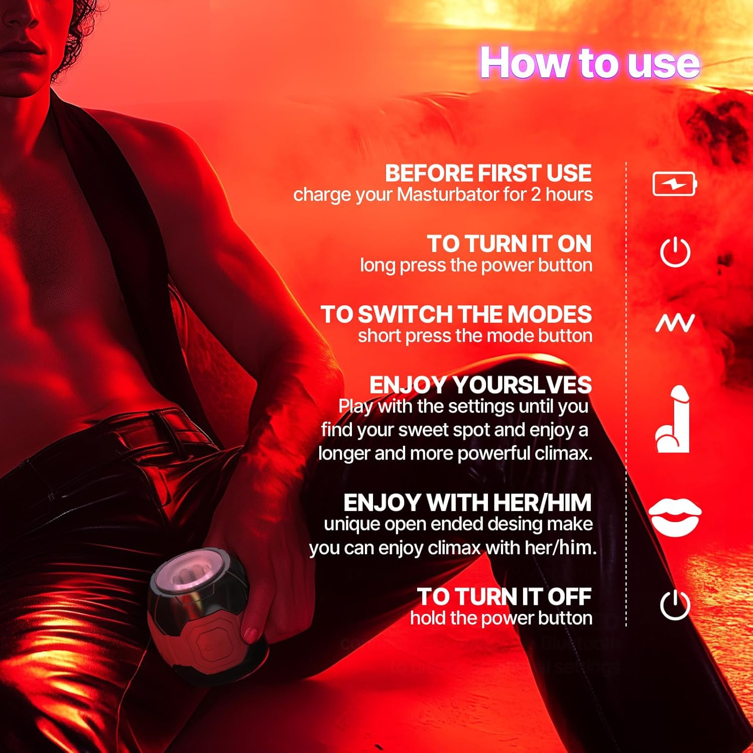 🔥💥2025 LIBIDOLOFT New Release- Dovelo Vibrating Male Masturbator