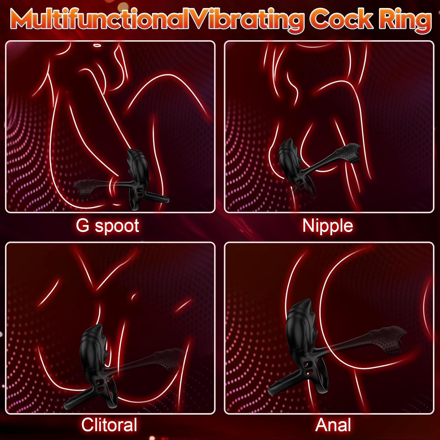 🔥💥2025 Black Dragon series new product - Sex Monster Lock Ring