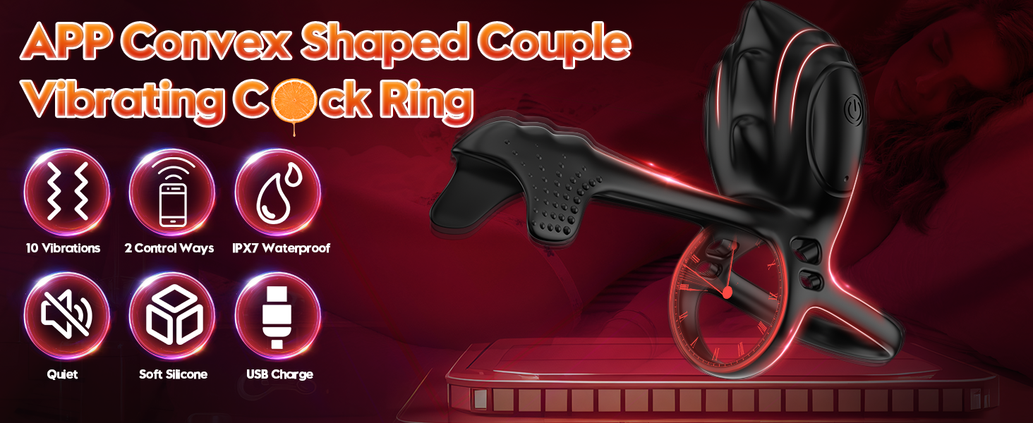 APP Convex Shaped Couple Vibrating Ring