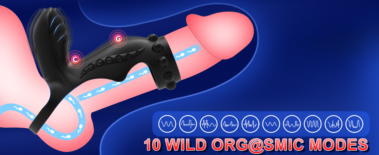 男性成人玩具环套训练器震动棒