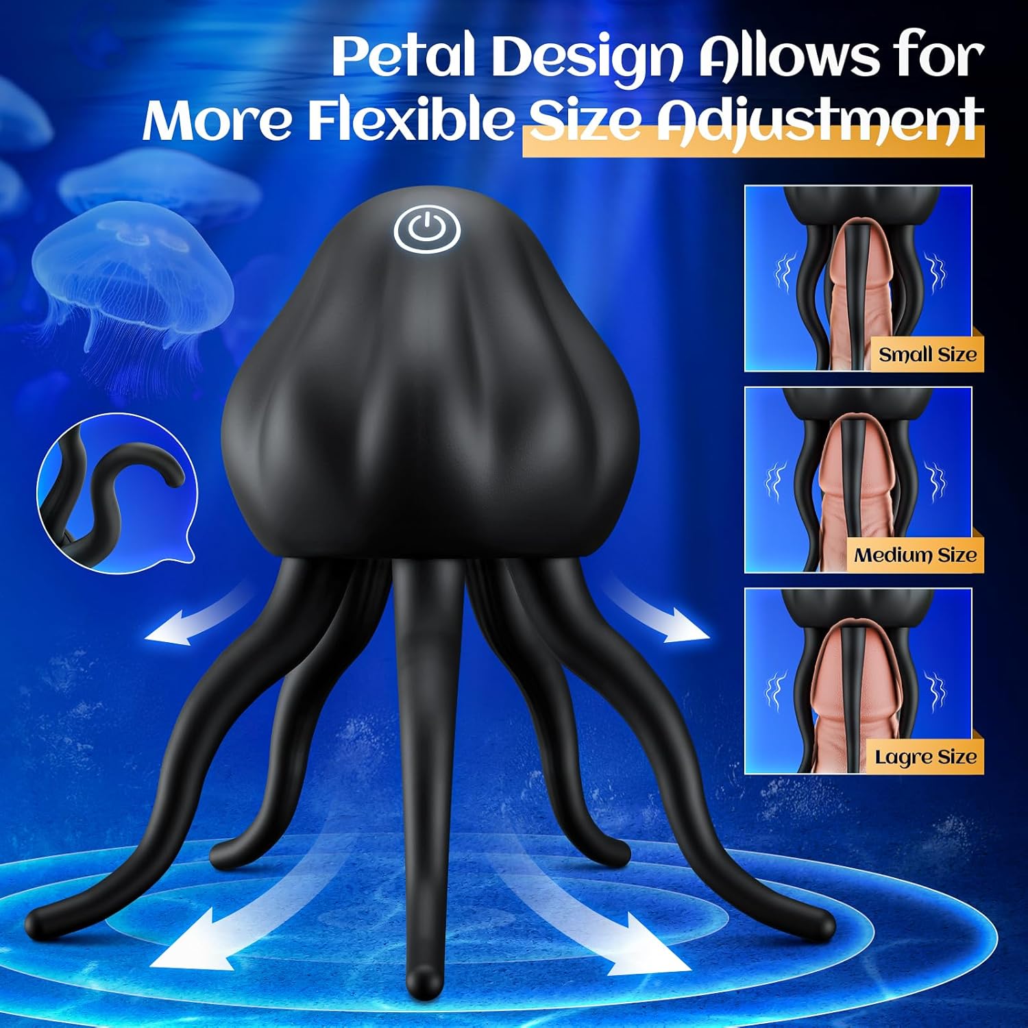 💋🔥2025The brand-new Black Gold Jellyfish series - Tempting jellyfish