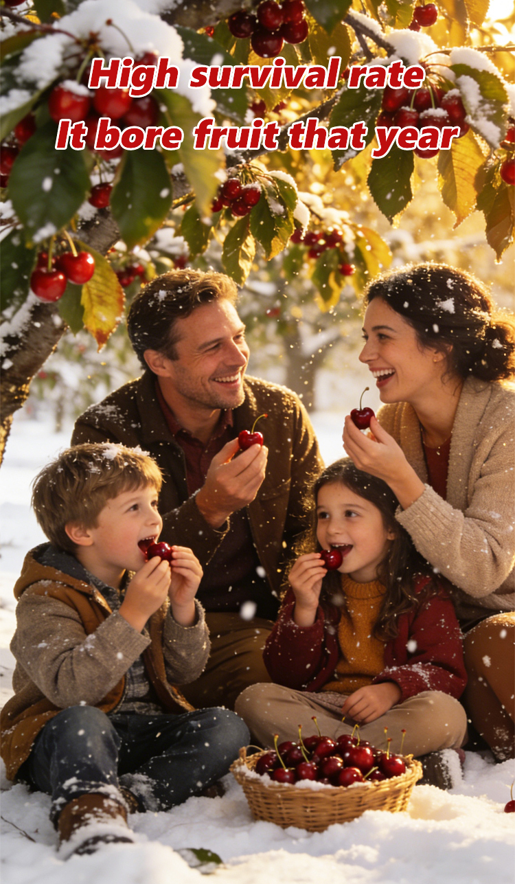 【Results from that year】Cherry saplings