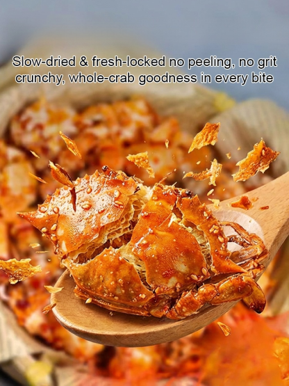 Spicy Sea Crab Snacks - High in Protein, Low in Sodium