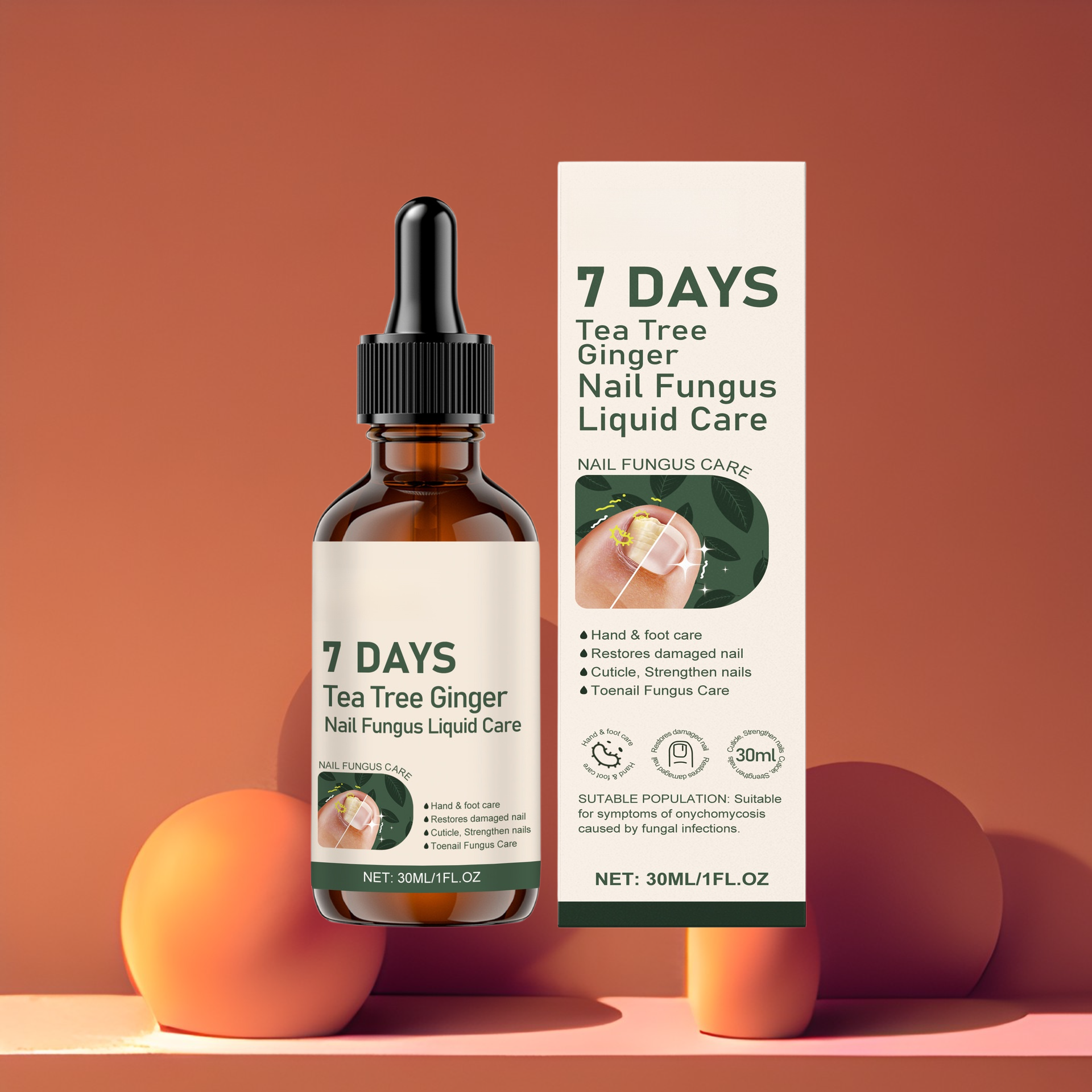 【Nail Care Solution】Eliminate onychomycosis in 7 days!