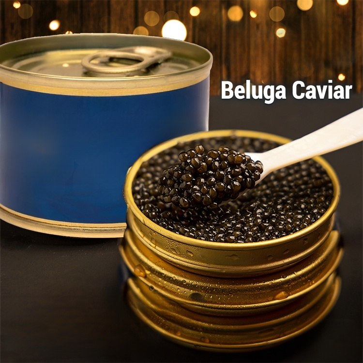 【Deep-sea delicacies, bouncy and bursting with flavor】Beluga caviar