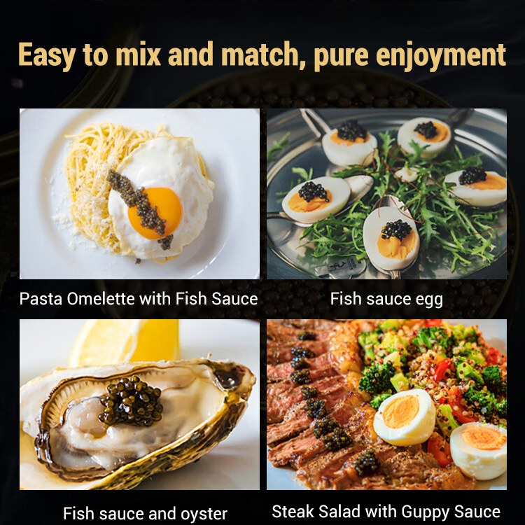 【Deep-sea delicacies, bouncy and bursting with flavor】Beluga caviar