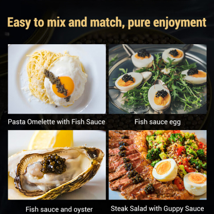 【Deep-sea delicacies, bouncy and bursting with flavor】Beluga caviar