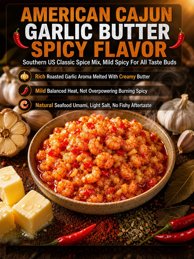 【 Ready to eat in seconds!】Premium Garlic Shrimp Jar