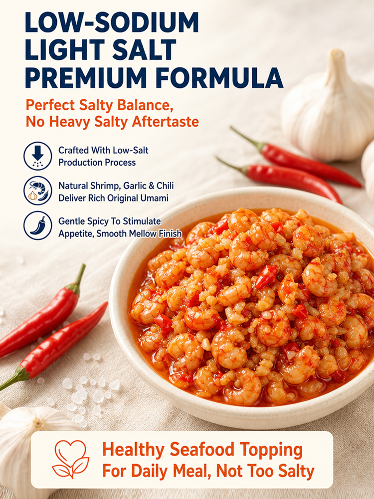 【 Ready to eat in seconds!】Premium Garlic Shrimp Jar