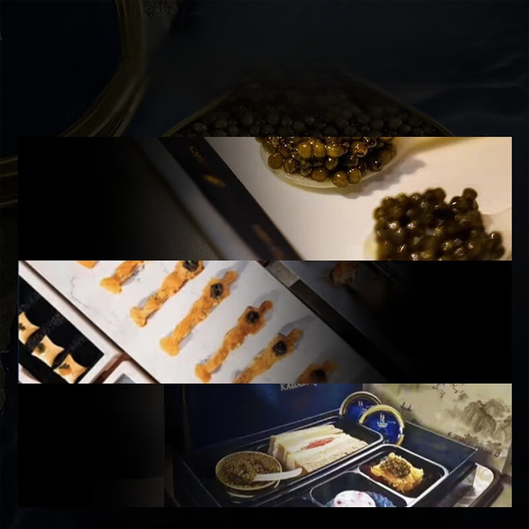 【Deep-sea delicacies, bouncy and bursting with flavor】Beluga caviar