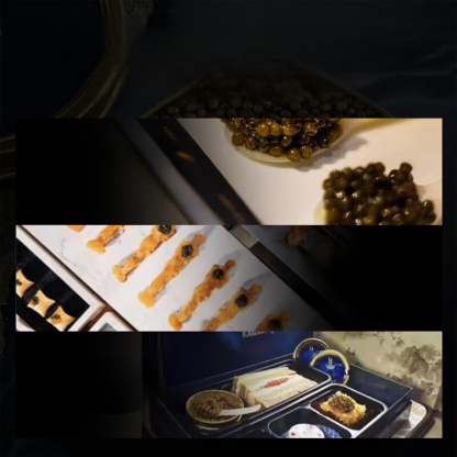 【Deep-sea delicacies, bouncy and bursting with flavor】Beluga caviar