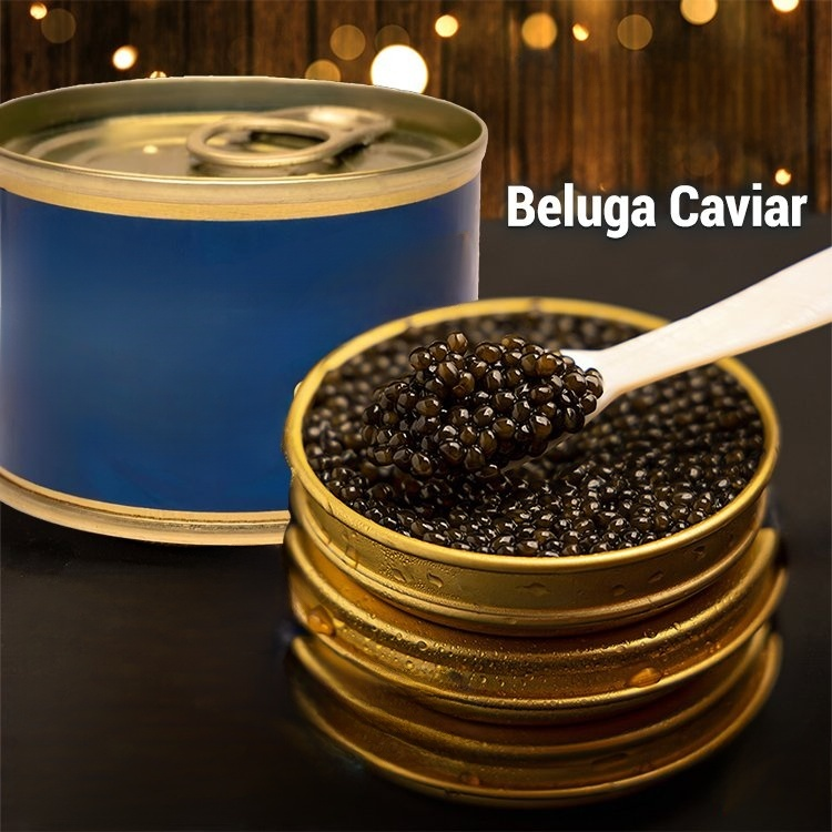 【Deep-sea delicacies, bouncy and bursting with flavor】Beluga caviar
