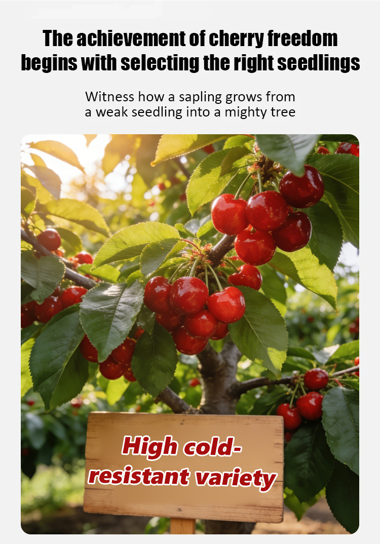 【Results from that year】Cherry saplings