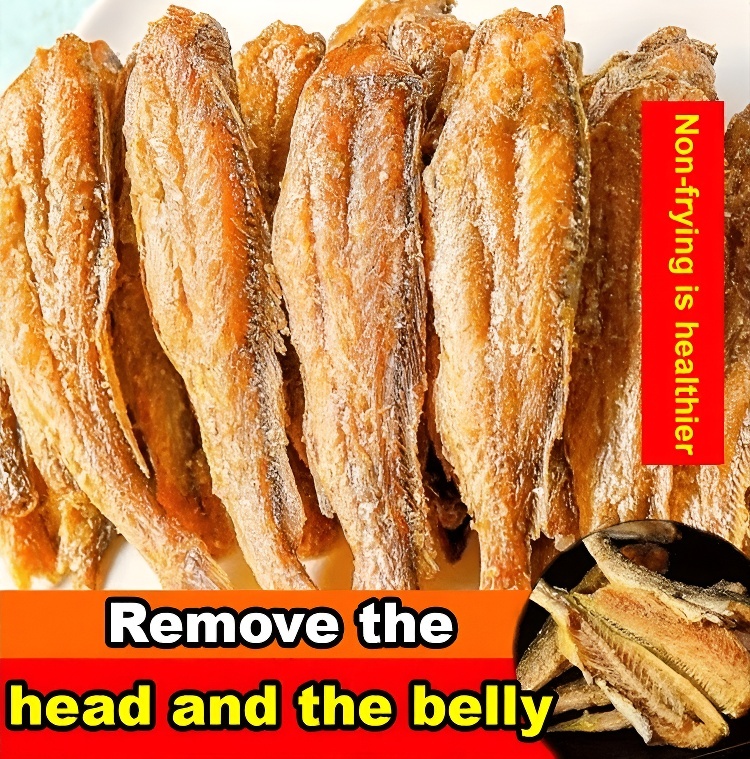 High-protein ready-to-eat deep-sea fish crisps