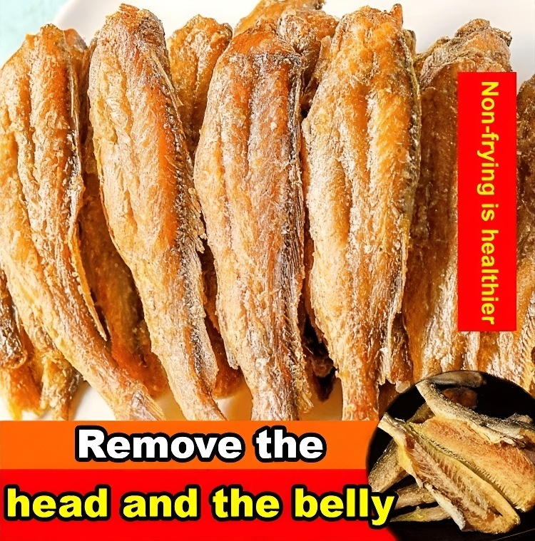 High-protein ready-to-eat deep-sea fish crisps