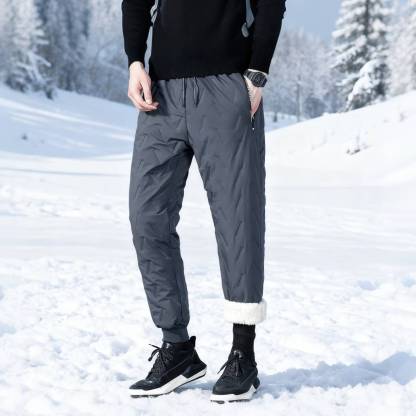 Professional Outdoor Windproof and Waterproof Fleece Thermal-Pants Unisex
