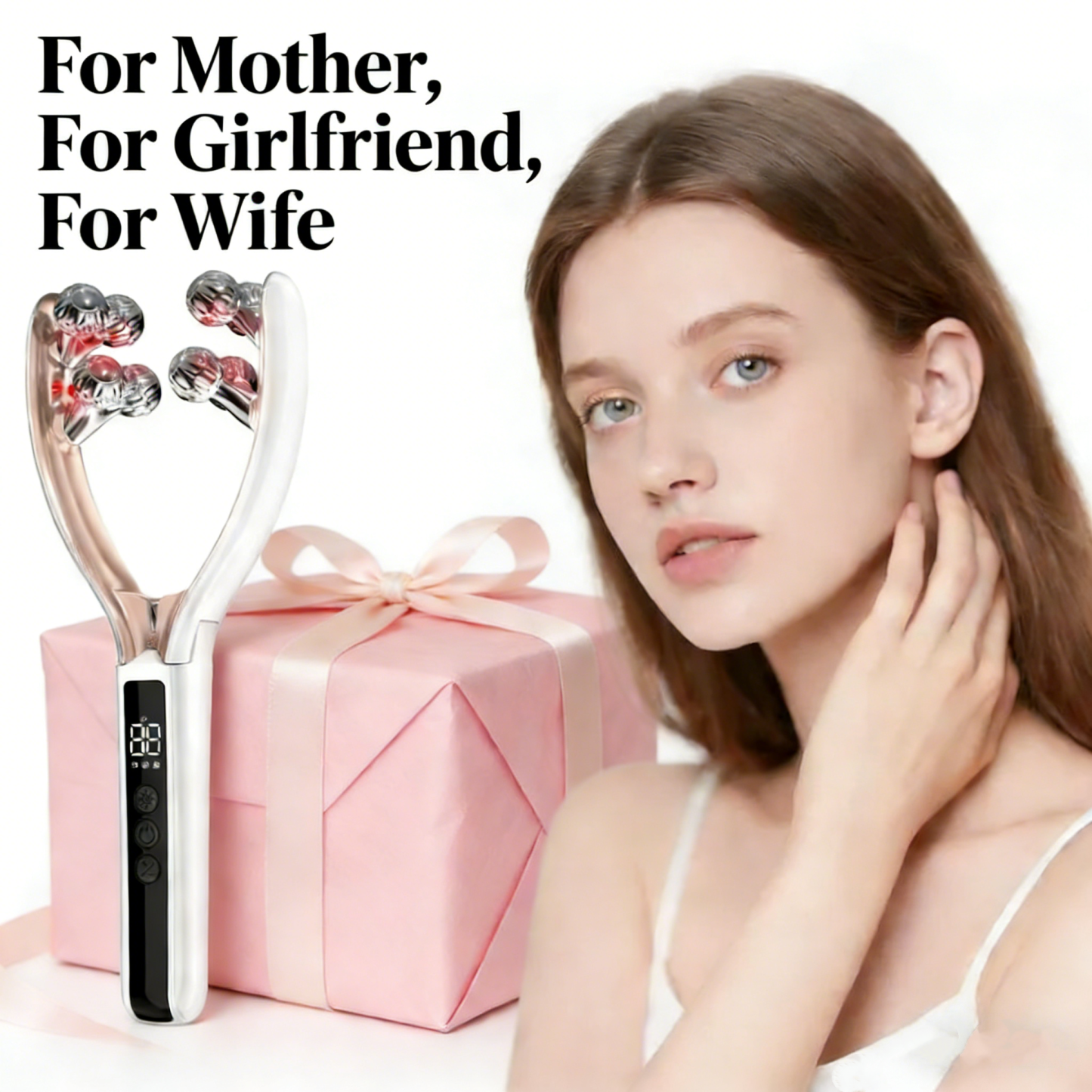 ✨Wireless Facial Massager – Portable Rechargeable Skin Lifting & Puffiness Reducer（Buy 2 Free Shipping）