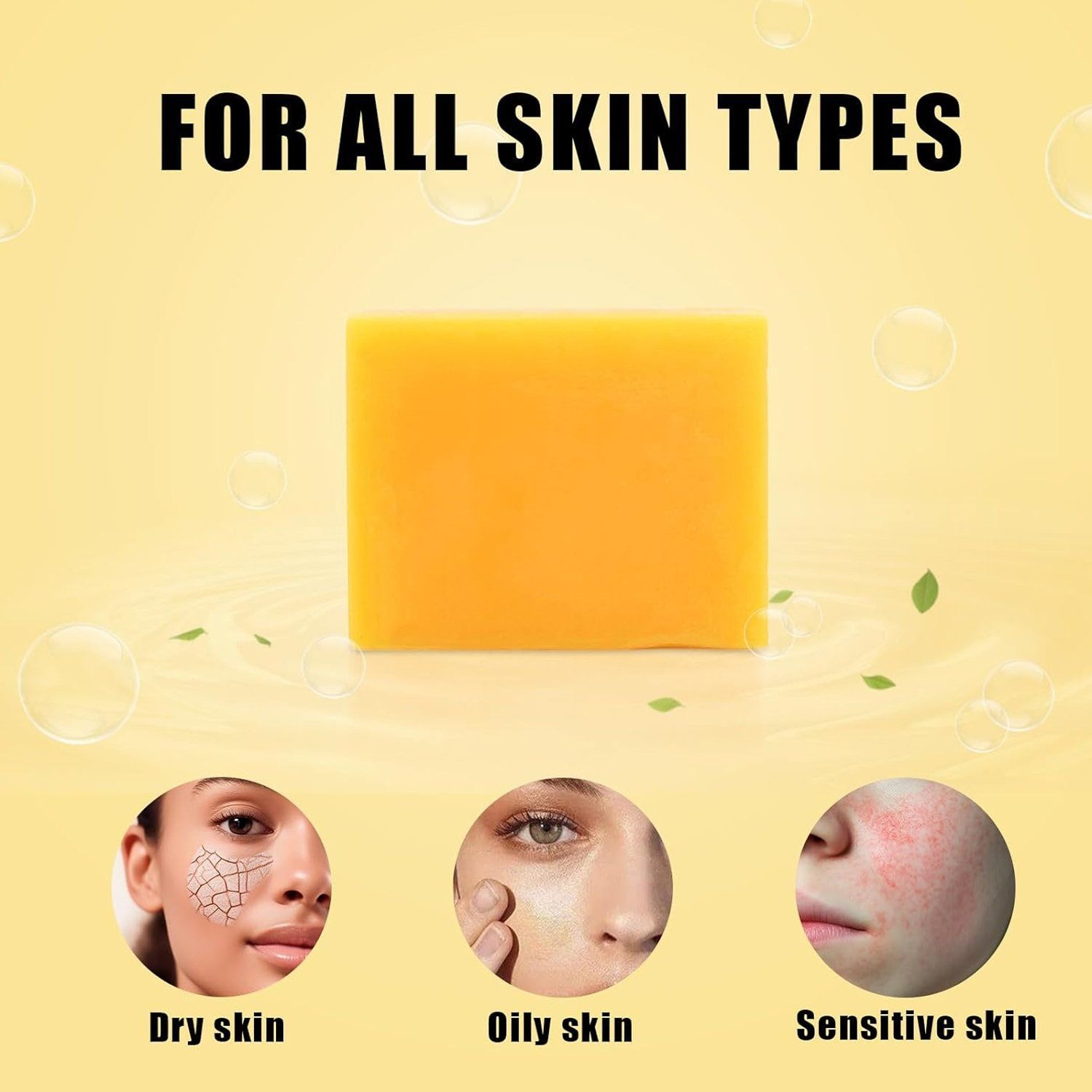 Lemon Turmeric & Kojic Acid Brightening Soap