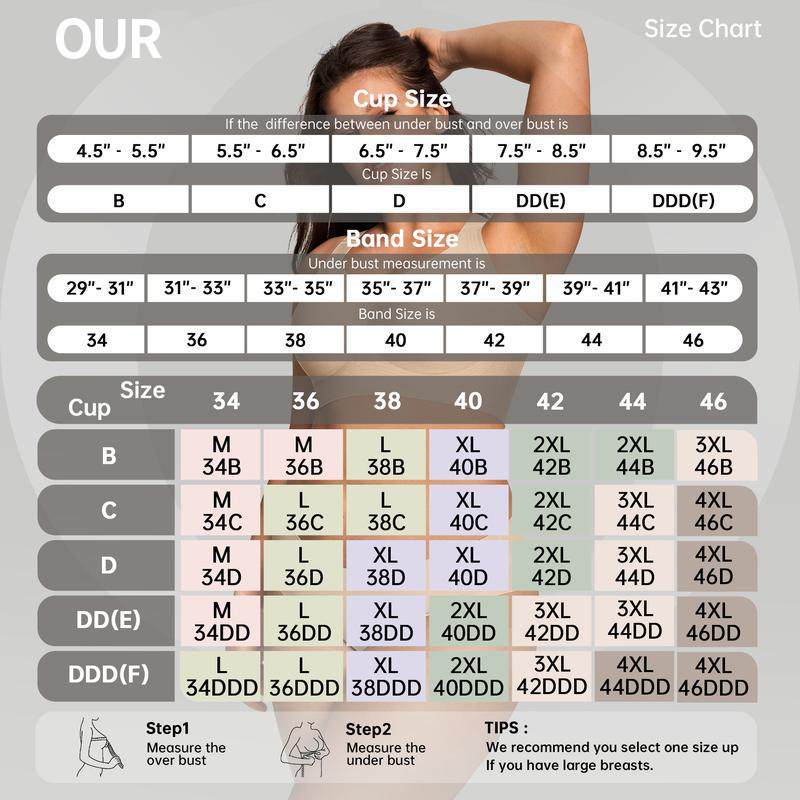 🌟 Wire-Free Support Bra – Naturlig form, starkt stöd & total komfort hela dagen
