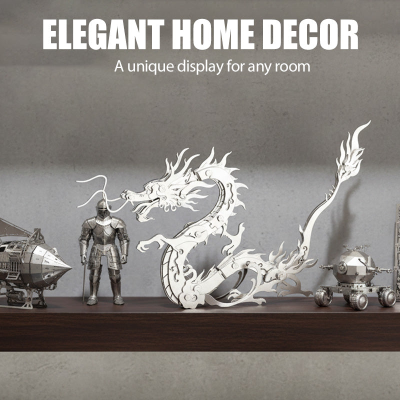 3D Stainless Steel Mythical Creature Puzzle Kit