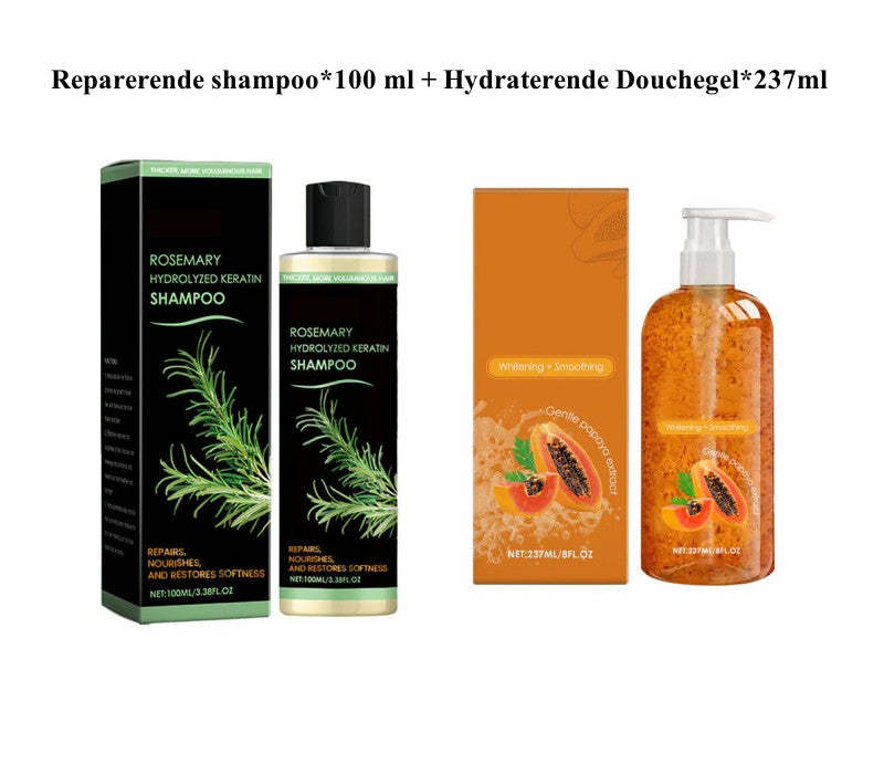 Rosmarin Hydrolysiertes Keratin Shampoo