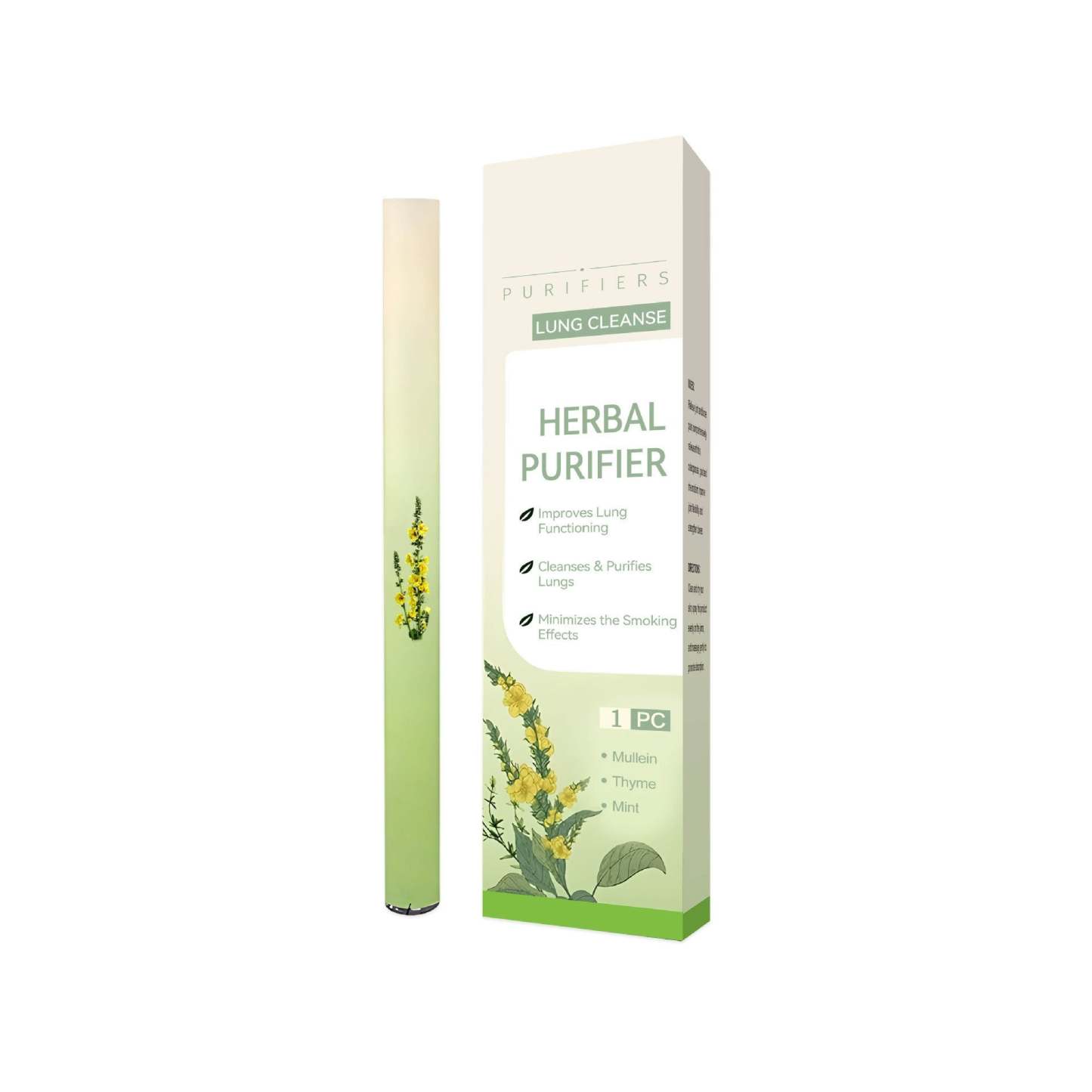 Mullein Relaxation Stick - Soothe Lungs & Breathe Deeply + 50% OFF